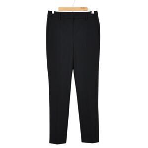 NWT J.Crew Factory The Tall Slim-Fit Full-Length Trouser Dress Pant Black 6 Tall